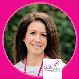 Ally Phillips Pink Spaghetti